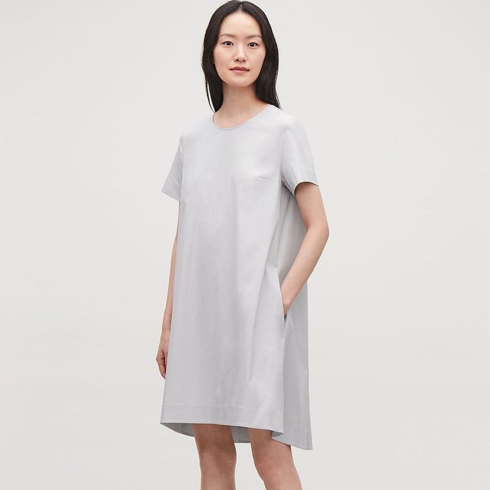 COS A-Line Short-Sleeved Dress